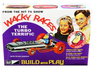 The Turbo Terrific with Peter Perfect Figurine Wacky Races (1968) TV Series 1 25 Scale Model by MPC