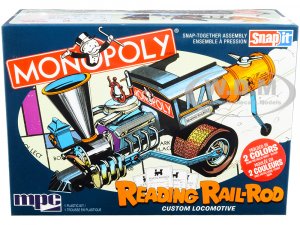 Reading Rail Rod Custom Locomotive Monopoly 1/25 Scale Model by MPC