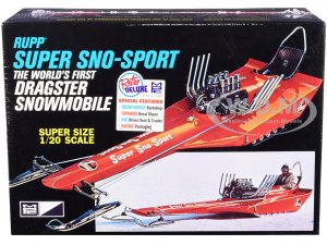 Rupp Super Sno-Sport Snowmobile Dragster (The Worlds First) 1/20 Scale Model by MPC
