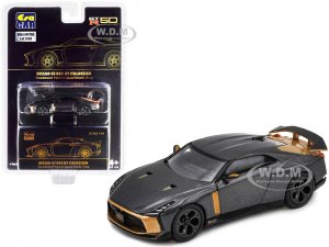 Nissan GT-R50 by Italdesign Liquid Kinetic Gray Metallic and Gold Goodwood Version