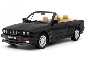 1989 BMW E30 M3 Convertible Diamond Black Metallic