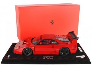 Ferrari F40 LM Rosso Corsa Red with DISPLAY CASE