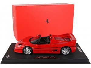 1995 Ferrari F50 Spider Rosso Corsa Red with DISPLAY CASE