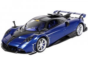 2020 Pagani Imola Carbon Fiber Blue with Carbon Black Top with DISPLAY CASE