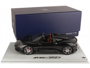 Maserati MC20 Cielo Nero Essenza Black with DISPLAY CASE