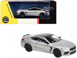 BMW M8 Coupe Donington Gray Metallic with Black Top