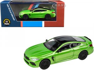 BMW M8 Coupe Java Green Metallic with Black Top