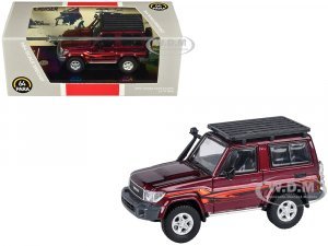 2014 Toyota Land Cruiser LC 71 Red Metallic with Graphics