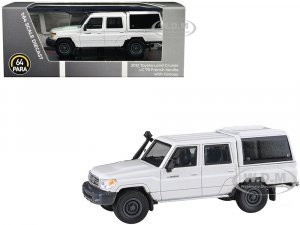 2012 Toyota Land Cruiser LC 79 French Vanilla White with Canopy