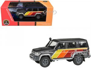 2014 Toyota Land Cruiser LC76 TRD Livery Gray Metallic with Stripes