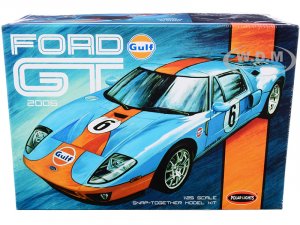 2006 Ford GT Gulf Oil 1 25 Scale Model by Polar Lights