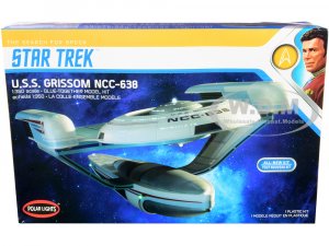 U.S.S. Grissom NCC-638 Starship Star Trek III: The Search for Spock (1984) Movie 1 350 Scale Model by Polar Lights