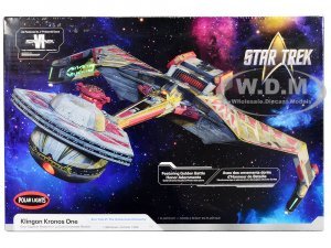 Klingon Kronos One Spaceship Star Trek VI: The Undiscovered Country (1991) Movie 1/350 Scale Model by Polar Lights