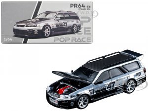 Stagea RHD (Right Hand Drive) #47 Race Department Chrome with Graphics