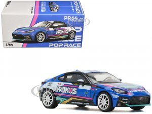 Toyota GR86 Wakos Blue with Graphics