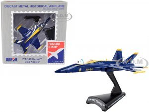 McDonnell Douglas F/A-18C Hornet Aircraft Blue Angels United States Navy 1/150