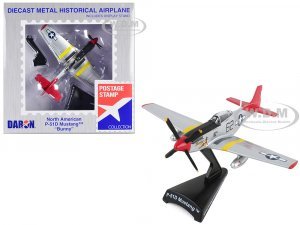 North American P-51D Mustang Fighter Aircraft #62 Bunny United States Army Air Force 1/100