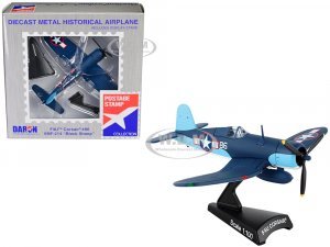 Vought F4U Corsair Fighter Aircraft VMF-214 Black Sheep United States Navy 1/100