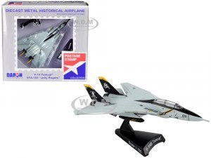 Grumman F-14 Tomcat Fighter Aircraft VFA-103 Jolly Rogers United States Navy 1/160