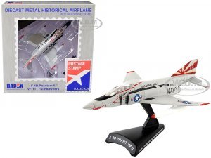 McDonnell Douglas F-4B Phantom II Fighter Aircraft VF-111 Sundowners United States Navy 1/155