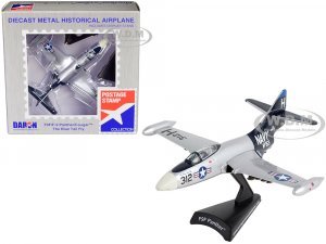 Grumman F9F/F-9 Panther/Cougar Aircraft Blue-Tail Fly United States Navy 1/100