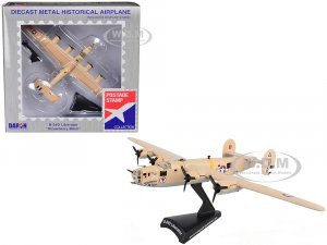 Consolidated B-24D Liberator Bomber Aircraft Strawberry Bitch 376th Heavy Bombardment North Africa United States Army Air Forces 1/163