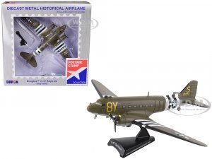 Douglas C-47 Skytrain Transport Aircraft Stoy Hora 440th Troop Carrier Group D-Day (1945) United States Army Air Forces 1/144