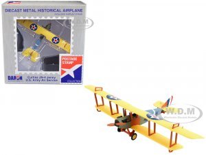 Curtiss JN4 Jenny Biplane Aircraft United States Army Air Service 1/100
