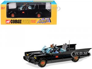1966 Batmobile with Batman and Robin Figures Batman (1966-1968) Classic TV Series (#267 Reissue)