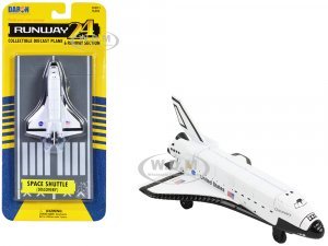 NASA Discovery Space Shuttle White United States with Runway Section