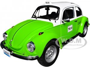 1974 Volkswagen Beetle 1303 Mexican Taxi Green and White