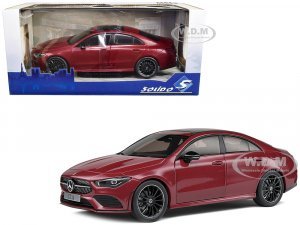 2019 Mercedes-Benz CLA C118 Coupe Rouge Patagonie Red Metallic with Sunroof