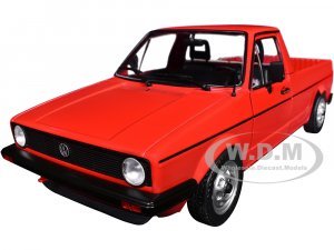 1983 Volkswagen Caddy MK 1 Pickup Truck Mars Red