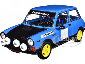 1980 Autobianchi A112 Abarth Blue Chardonnet Rally Car