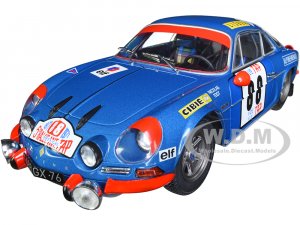 Alpine A110 1600S #88 Jean-Pierre Nicolas - Jean Todt Winner Portugal Rally (1971) Competition Series
