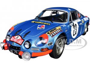 Alpine A110 1600S #23 Jean-Pierre Nicolas - Michel Vial Rallye Monte-Carlo (1972) Competition Series