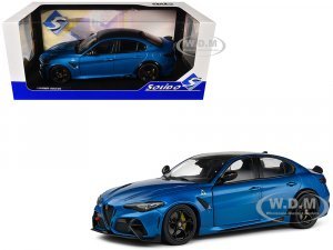 2022 Alfa Romeo Giulia GTA Anodized Blue Metallic with Carbon Top