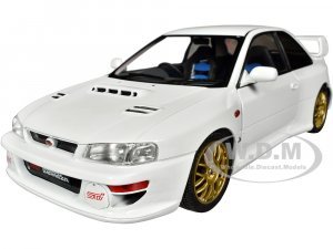 1998 Subaru Impreza 22B RHD (Right Hand Drive) Pure White with Gold Wheels
