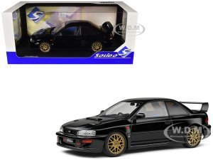 1998 Subaru Impreza 22B RHD (Right Hand Drive) Black with Gold Wheels