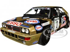 Lancia Delta HF Integrale #2 Yves Loubet - Jean-Marc Andrie 3rd Place ADAC Rallye Deutschland (1989) Competition Series