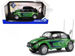 1976 Volkswagen Beetle Baja  Green Metallic and Black with Graphics