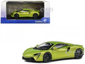 McLaren Artura Hybrid Supercar Light Green Metallic