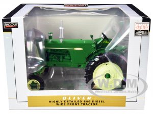 Oliver 880 Diesel Wide Front Tractor Green Classic Series 1 16