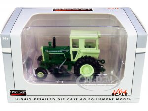 Oliver 1755 Tractor with Cab Dark Green with Light Green Top