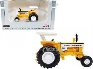 Minneapolis Moline G940 Tractor with Canopy Yellow and White