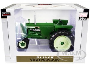 Oliver 770 Gas Narrow Front Tractor Green Classic Series 1/16