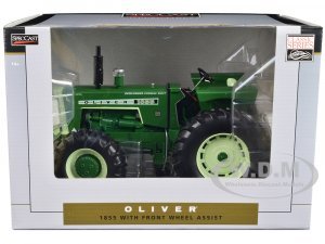 Oliver 1855 Front Wheel Assist Tractor Green Classic Series 1 16