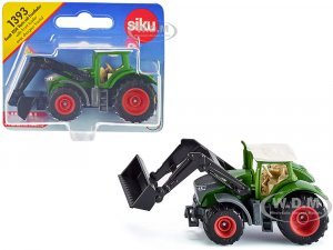 Fendt 1050 Vario Tractor with Front Loader Green with White Top