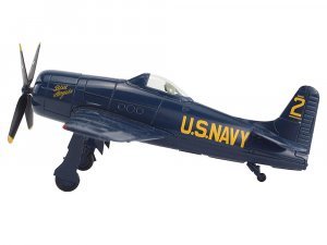 Grumman F8F Bearcat Fighter Aircraft Blue Angels #2 (1946) United States Navy SkyMax Models Series