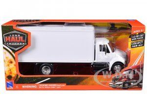 International 4200 Box Truck White Long Haul Truckers Series
